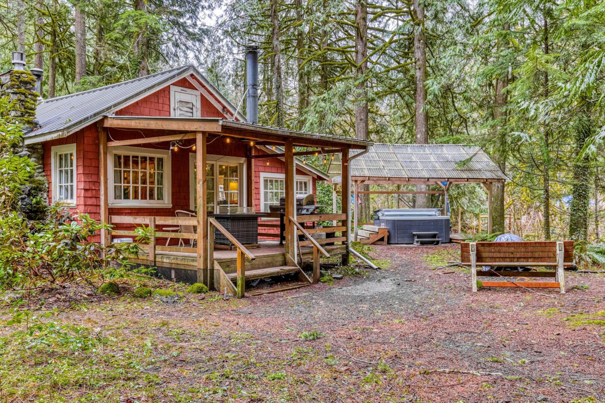 The Cedars Cabin Welches Extérieur photo