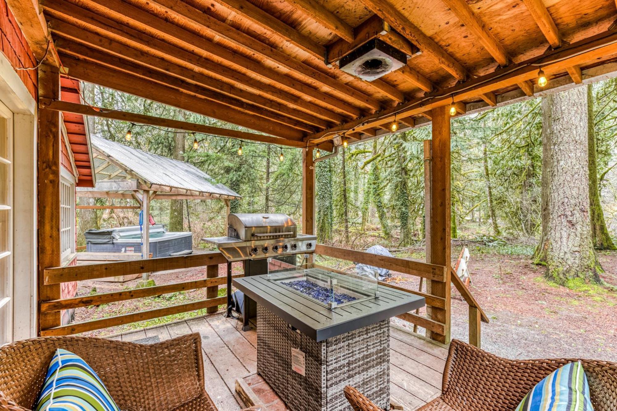 The Cedars Cabin Welches Extérieur photo